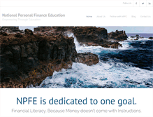 Tablet Screenshot of npfe.com